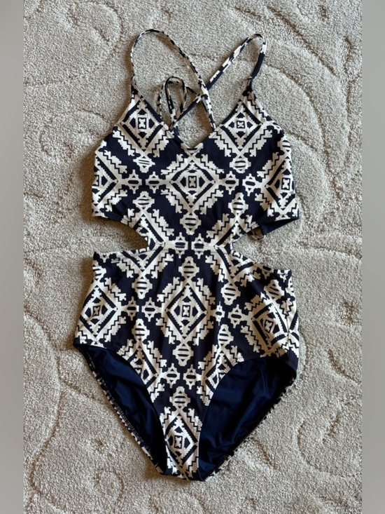 Tory Burch Other - Tory Burch Geometric Cutout One-Piece Swimsuit